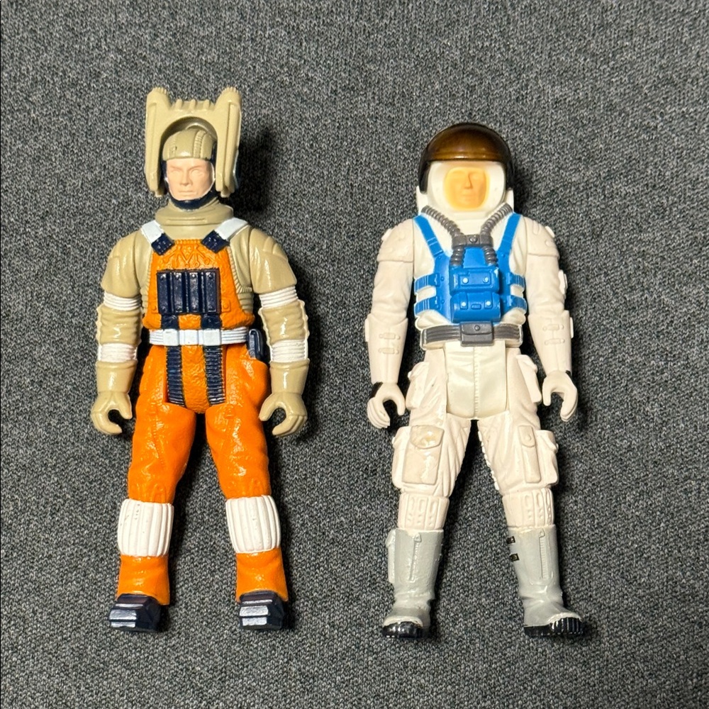 Vintage 1984 Space NASA 1985 Robotix Action Figures Milton Bradley